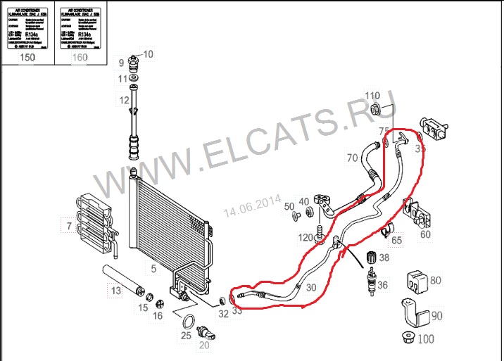 Схема кондиционера мерседес спринтер