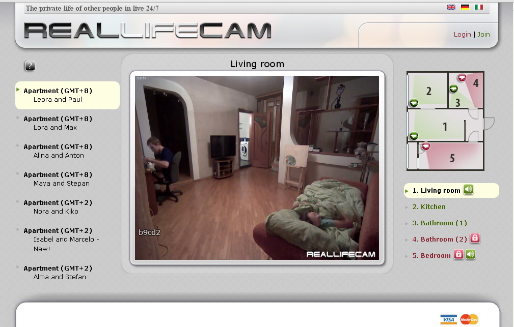 We are the oldest and largest Reallifecam fan club on the net! 
