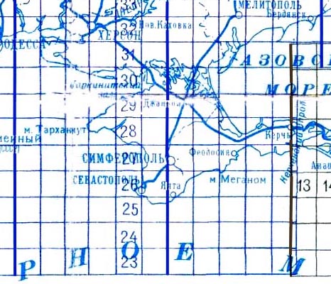 Карта ск 42