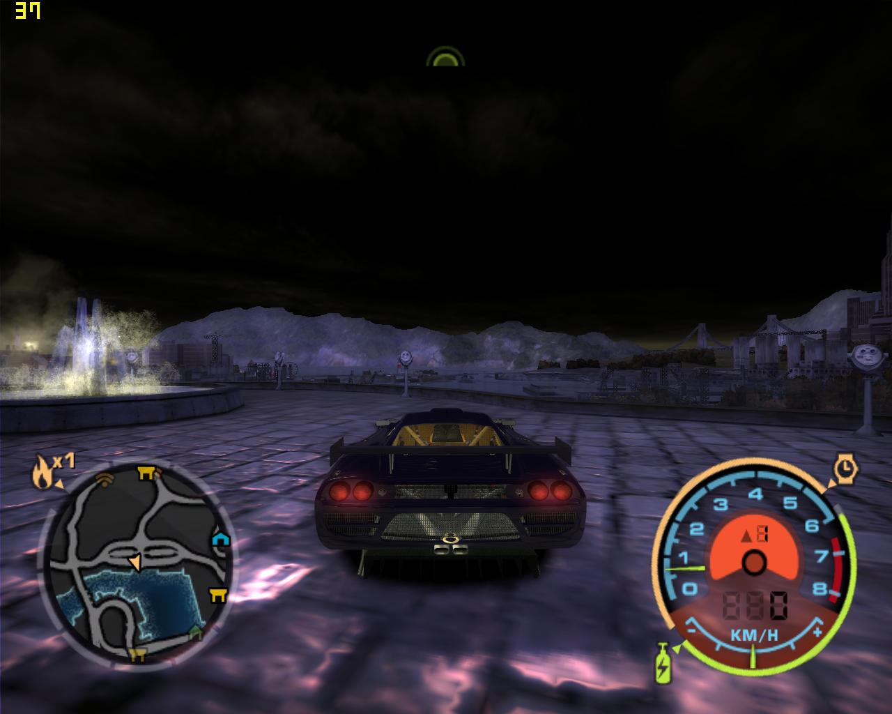 Need for Speed: Most Wanted - Night (2005-2011) PC.