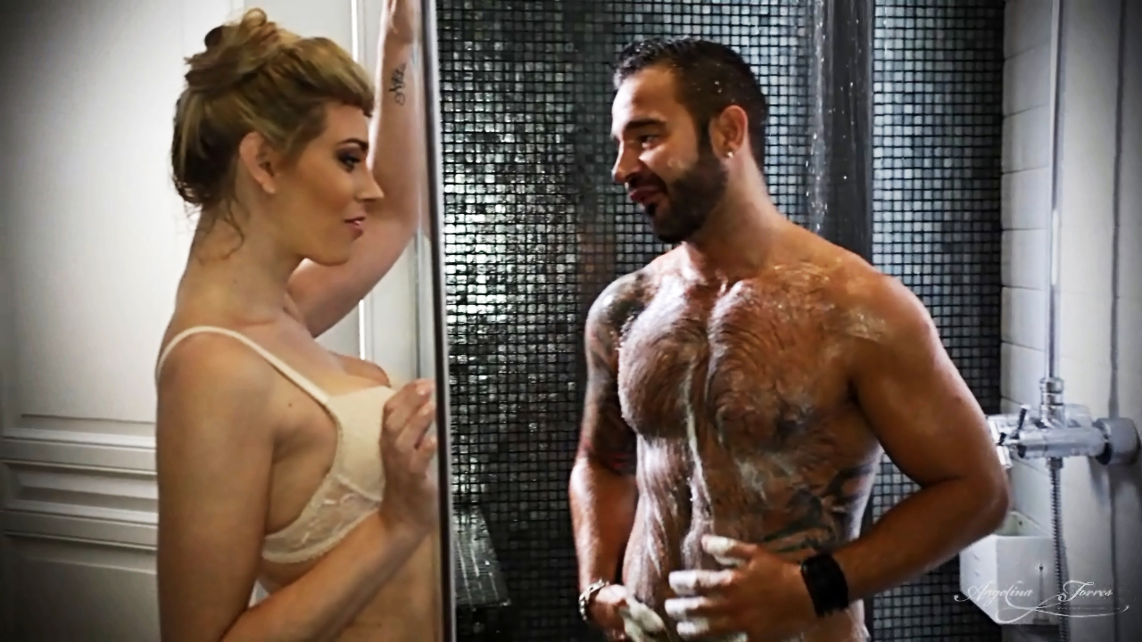 Angelina Torres Shower Sex