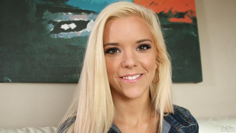 Halle Von - Cam Girl s First Blowjob