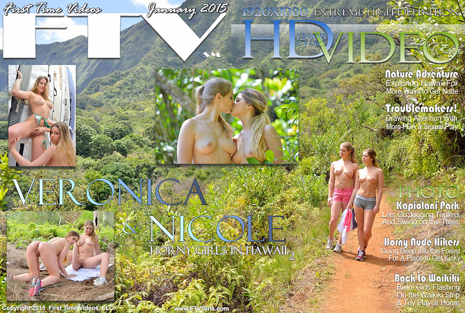 2015-01-09 - Nicole & Veronica - Horny Girls In Hawaii 2
